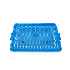 Sanitário higiênico Xixi Pets Premium cães grama lavável Azul