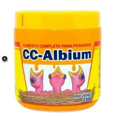 CC Albium Biotron papa alimento ração p/ criar filhotes 250g