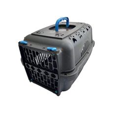 Caixa de transporte cães gatos coelhos N2 Falcon black azul
