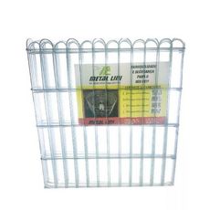Cercadinho p/ cachorros pets crianças galvanizado 53x48 8pçs