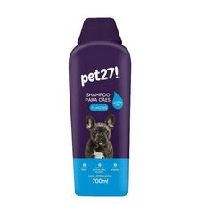 Shampoo cães e gatos Pet27 Filhote 700ml +limpeza +perfume