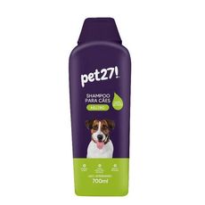 Shampoo cães e gatos Pet27 Neutro 700ml +limpeza +perfume