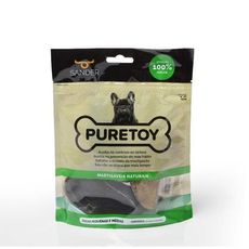 Mordedor natural cães Puretoy Casco bovino cachorro roer 3un