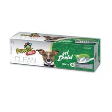 Pasta de dente Powerpets gel creme dental Menta 60g