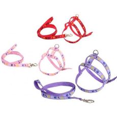 Guia e peitoral cães adultos pet N4 osso pata Powerpets