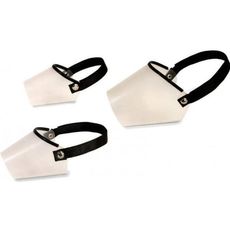 Jogo de focinheira elizabet Nylon p/ cães/gatos JG 1 ao 5