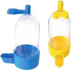 Kit 12 bebedouros p/ passaros malha larga grande 250ml