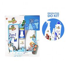 Kit banho cães/gatos Shampoo colonia e educador filhotes