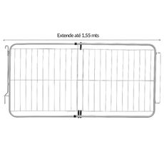 Grade portão proteção pet cachorro mega extensivo 99-155cm