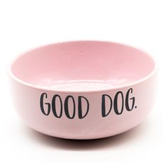 Comedouro Pet Injet Cerâmica Good Dog Rosa para Cães