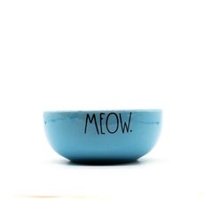 Comedouro Pet Injet Cerâmica Meow Azul para Gatos 190 ml