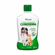 Shampoo e condicion. clorexidina cães cachorro pet 5x1 500ml