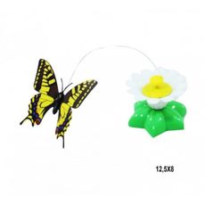 Brinquedo borboleta voadora giratoria elétrica p/ gatos