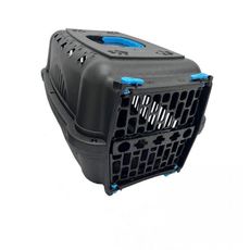 Caixa de transporte cães gatos coelhos N1 Falcon black azul