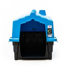 Casinha p cachorro Eco colors casa cães plástico N6 - Azul