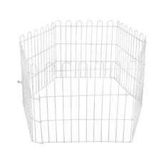 Cercado pet cercadinho cães c/ ganho galvanizado 60x50 6pcs