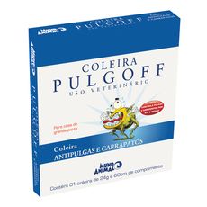 Coleira Antipulgas Mundo Animal Pulgoff para Cães