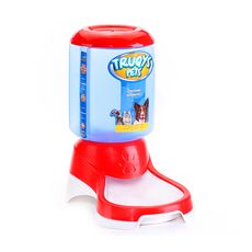Comedouro Automático Truqys Galão para Cães e Gatos Vermelho