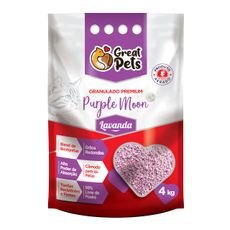 Granulado sanitario higien. gatos purple moon great pets 4kg
