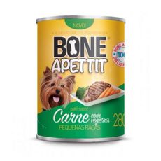 Kit 12 Bone Apetit Alimento Umido Cães ad peq raças Carne/Vegetais