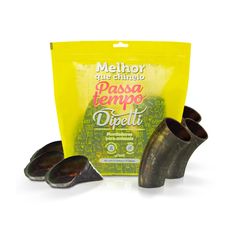 Petisco Dipetti Mordedor Natural Passa Tempo para Cães - 3 Chifres e 3 Cascos