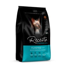 Ração Receita Especial Gatos Filhotes Salmão