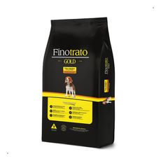 Alimento Finotrato Gold Cão Adulto Raças Médias 15kg