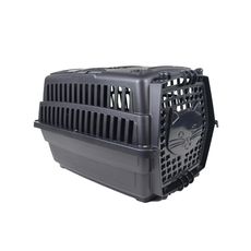 Caixa transporte c/ trava para gatos Love travel N1 Black