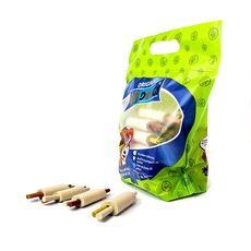 Osso Rolo Festa Flexível Color 1kg Para Cães Petisco Pet