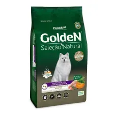 Ração Golden Cães Seleção Natural Adultos Raças Pequenas Abóbora 10,1Kg