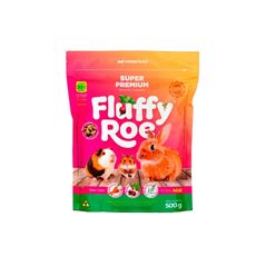 Ração Premium Gourmet para Roedores Fluffy Roe 500g