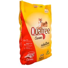Ração Seca Quatree Carne para Cães Adultos 20kg