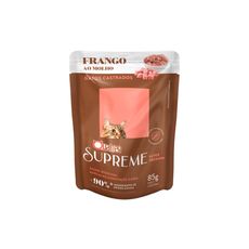 Ração Úmida Quatree Supreme para Gatos Castrados  Sabor Frango 85 g
