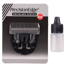 Lamina precision edge blade 6mm p/ A8s  titanio banho e tosa